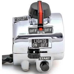 Blocchetto elettrico K&S Classic destro cromo