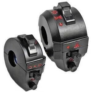 Set blocchetti elettrici 22mm Classic nero