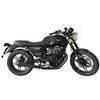 Finale di scarico per Moto Guzzi V 7 i.e. III Mistral conico corto nero coppia - Foto 6