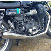 Finale di scarico per Moto Guzzi V 7 i.e. III Mistral conico corto lucido coppia - Foto 3