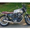 Finale di scarico per Moto Guzzi V 7 i.e. III Mistral conico corto lucido coppia - Foto 2
