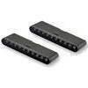 Coppia frecce led sequenziali Highsider Stripe nero opaco fumè