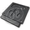 Base targa moto moderne plastica - Foto 3