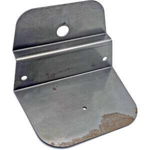 Air box cover BMW R Boxer 2V steel drilled