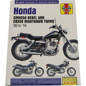 Manuale di officina per Honda CMX 250