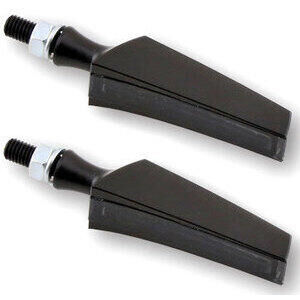 Coppia frecce led sequenziali Highsider STS-2 nero opaco fumè