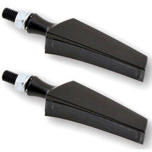 Coppia frecce led sequenziali Highsider STS-2 nero opaco fumè