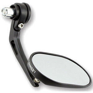 Specchietto retrovisore bar-end Oval nero