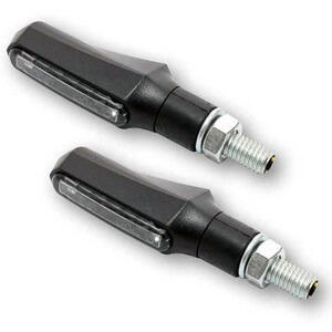 Coppia frecce led Fin nero opaco fumè