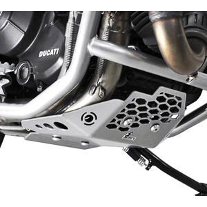 Paramotore per Ducati Scrambler 800 coppa olio grigio