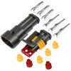 Connettore AMP 2 vie impermeabile kit completo
