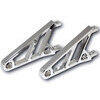 Coppia supporti portafaro Highsider Street corto cromo