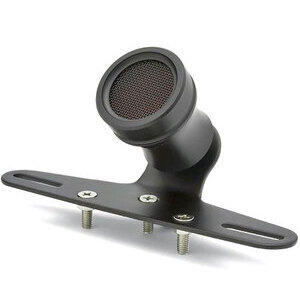 Fanalino posteriore led Mesh nero con portatarga