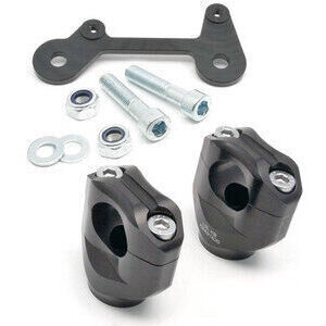 Riser per Yamaha XSR 900 manubrio 28.5mm LSL +10mm nero kit