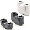 Risers distance spacer handlebar 22mm LSL pair