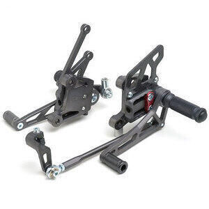 Kit pedane arretrate per Yamaha MT-09 -\'16 LSL 2Slide nero