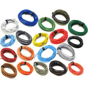 Electrical cable 0.82mm black 4mt