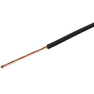 Cable eléctrico 0.5mm negro