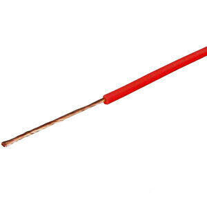 Cable eléctrico 0.5mm rojo
