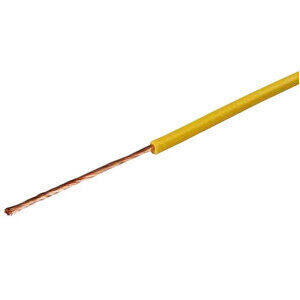 Cable eléctrico 0.5mm amarillo