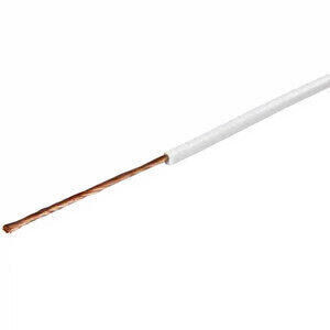 Cable eléctrico 0.5mm blanco