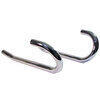 Exhaust pipe BMW R Boxer 2V 38mm kit without cross tube chrome
