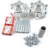 Kit mozzi portacuscinetto ruote a raggi per Moto Guzzi 1000 Le Mans IV anteriore CNC