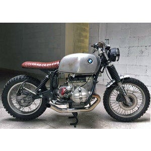 Impianto di scarico per BMW R 45 Mass Hot Rod 2-2