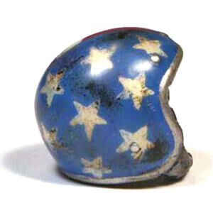 Ciondolo portachiavi casco Bandiera Americana