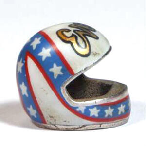 Ciondolo portachiavi casco Evel Knievel