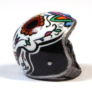 Ciondolo portachiavi casco Mariachi