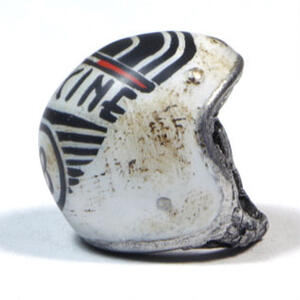 Ciondolo portachiavi casco Officine 08 Vintage