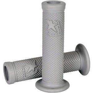 Coppia manopole Ariete Aries forate grigio chiaro