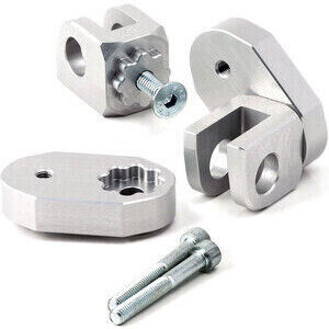 Coppia snodi pedane per Yamaha TDM 850 LSL guidatore regolabili