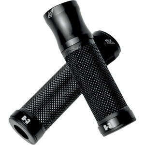 Poignées de guidon Sport 1\'\' extrémités ouvertes noir