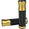 Coppia manopole Sport 1'' forate oro