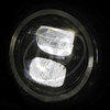 Faro anteriore 5.3/4'' Highsider Pecos Type7 full led attacco basso cromo - Foto 3