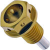 Bullone olio M14x1.25 magnetico Pro Bolt alluminio oro