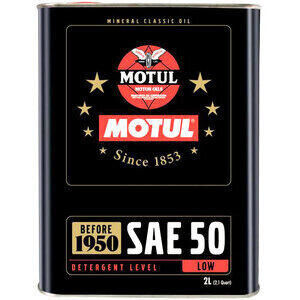 Engine oil 4T Motul 50W Classic 2lt
