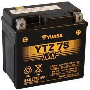 Batteria di accensione Yuasa YTZ7S 12V-6Ah