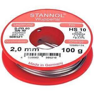 Filo saldatura a stagno 2mm 100gr