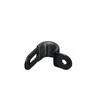 P-clip 8mm plastica nero