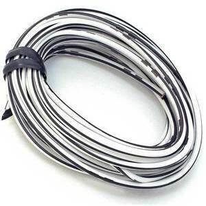 Cavo elettrico 0,82mm bianco/nero 4mt