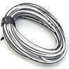 Cavo elettrico 0.82mm bianco/nero 4mt