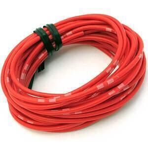 Cavo elettrico 0.82mm rosso 4mt