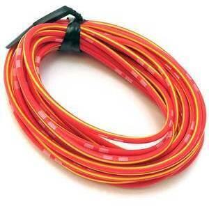 Cavo elettrico 0.82mm arancione/giallo 4mt