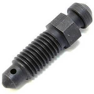 Brems entlüfterschraube M8x1.25 länge 27mm edelstahl schwarz