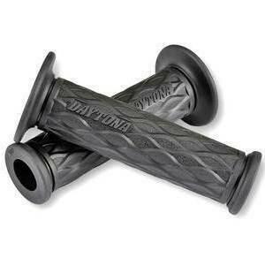 Coppia manopole Daytona D-Nami forate 22mm nero