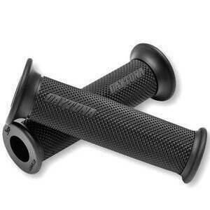 Coppia manopole Daytona D-Base 22mm forate nero