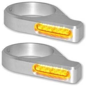 Coppia frecce led alla forcella 54-56mm Classic grigio